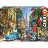 Puzzle 4000 piese Educa - The old town of Paris (Educa-19284)