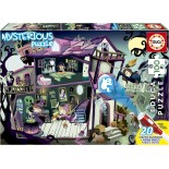 Puzzle 100 piese Educa - Mysterious Puzzle Haunted house (Educa-18611)