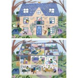 Puzzle 100 piese Educa - Inside/Outside - House (Educa-19957)