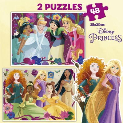 Puzzle 48 piese Educa - Disney Princess (Educa-19675)