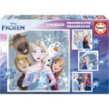 Puzzle 12 piese Educa - Frozen (Educa-19735)