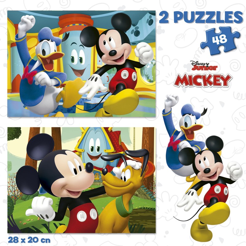Puzzle 48 piese Educa - Mickey Mouse Fun House (Educa-19312)