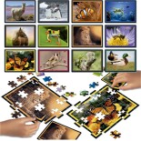 Puzzle 12 piese Educa - Battle Natura (Educa-20119)