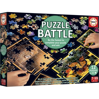 Puzzle 12 piese Educa - Battle Natura (Educa-20119) 2