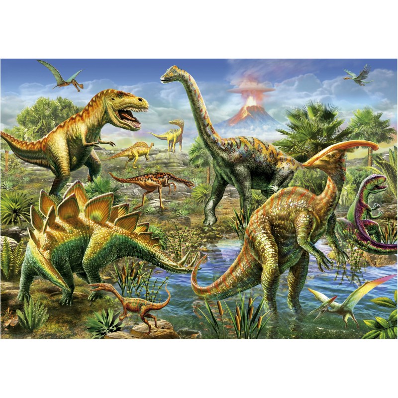 Puzzle 500 piese Educa - Jurassic Playground (Educa-19903)