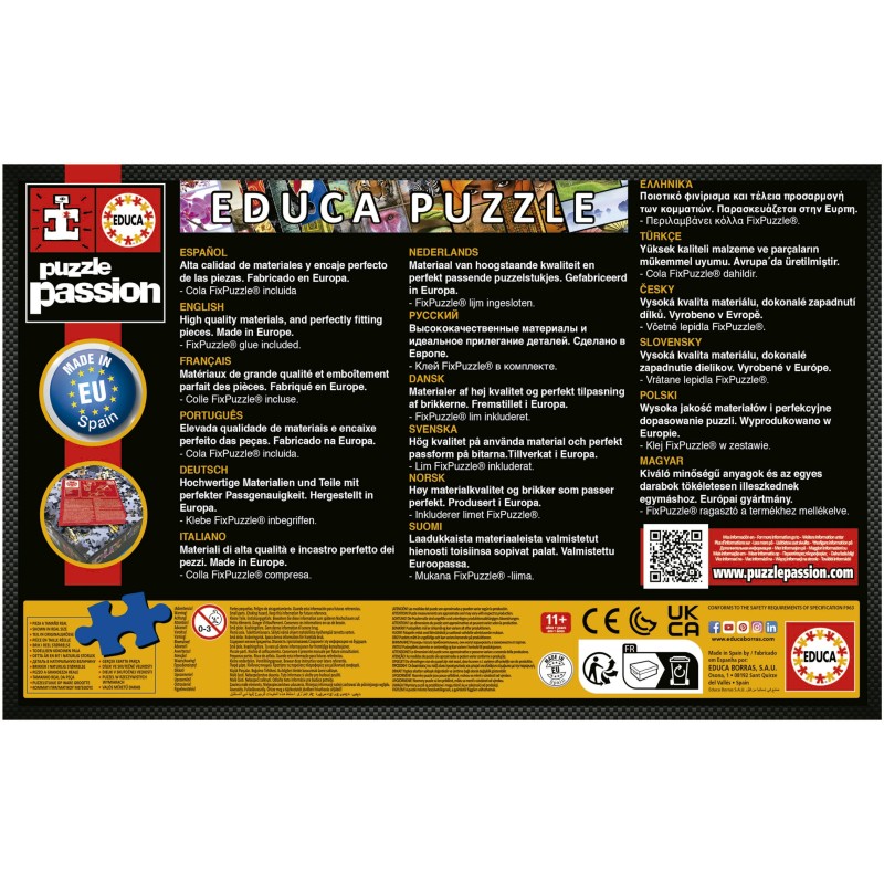 Puzzle 500 piese Educa - Jurassic Playground (Educa-19903)