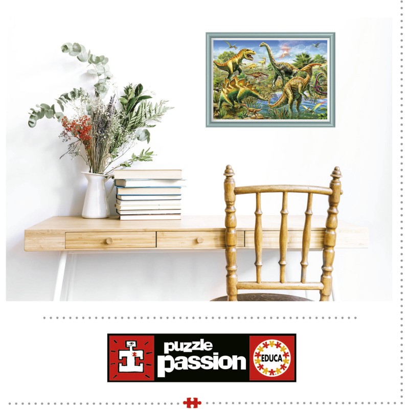 Puzzle 500 piese Educa - Jurassic Playground (Educa-19903)