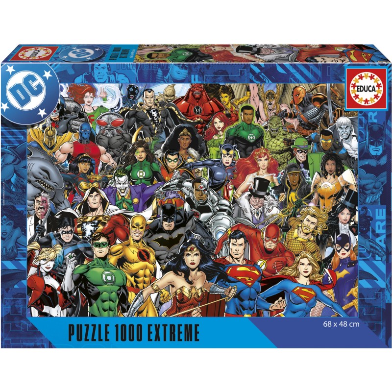 Puzzle 1000 piese Educa - Justice League DC Comics (Educa-20267)