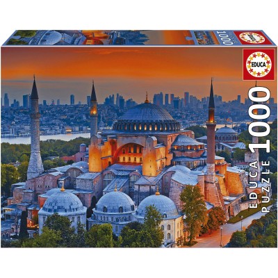 Puzzle 1000 piese Educa - Hagia Sophia. Estambul (Educa-19612)