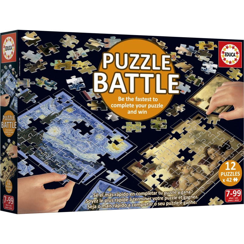 Puzzle 42 piese Educa - Battle Art (Educa-20122)