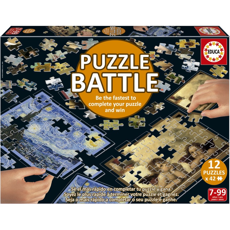Puzzle 42 piese Educa - Battle Art (Educa-20122)