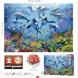 Puzzle 500 piese Educa - Party under the sea (Educa-19901)