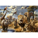 Puzzle 1000 piese Educa - Wild Animals (Educa-19920)