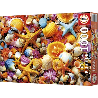 Puzzle 1000 piese Educa - Shell Collage (Educa-20246)