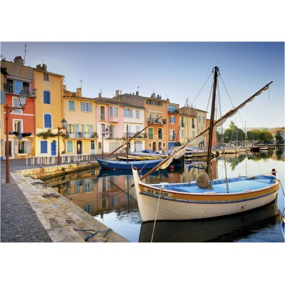 Puzzle 1000 piese Educa - Harbour In Martigues. Provence (Educa-19928) 2