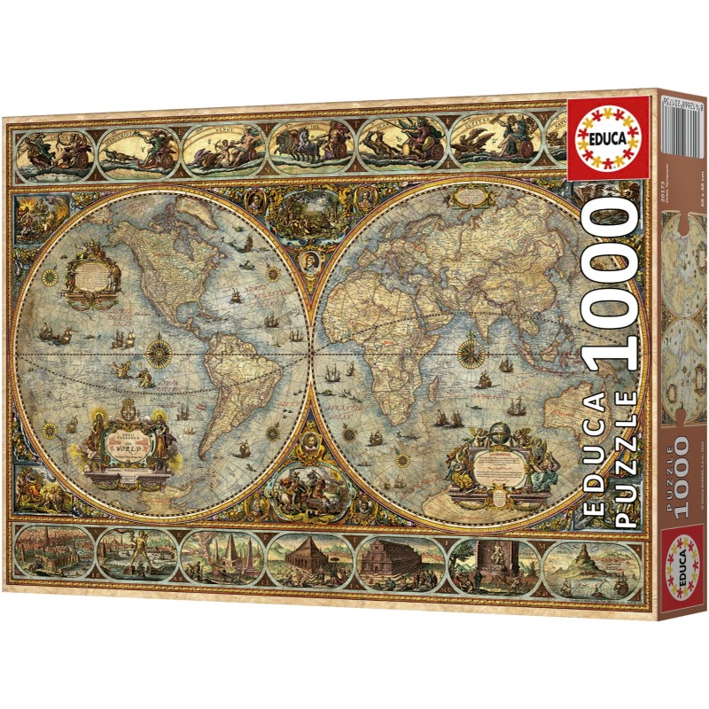 Puzzle 1000 piese Educa - Orbis Terrarum (Educa-20173)