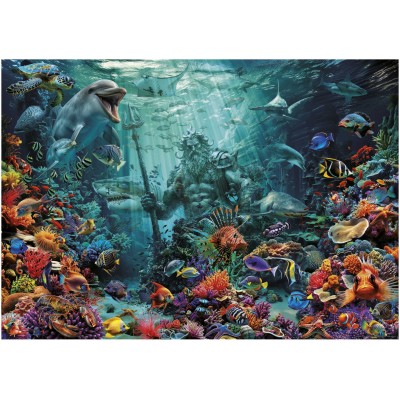 Puzzle 1000 piese Educa - Coral Reef Poseidon (Educa-20174) 2