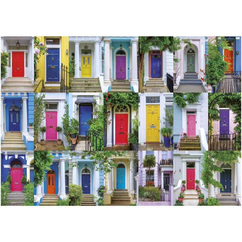 Puzzle 1000 piese Educa - Doors Of Notting Hill (Educa-20177)