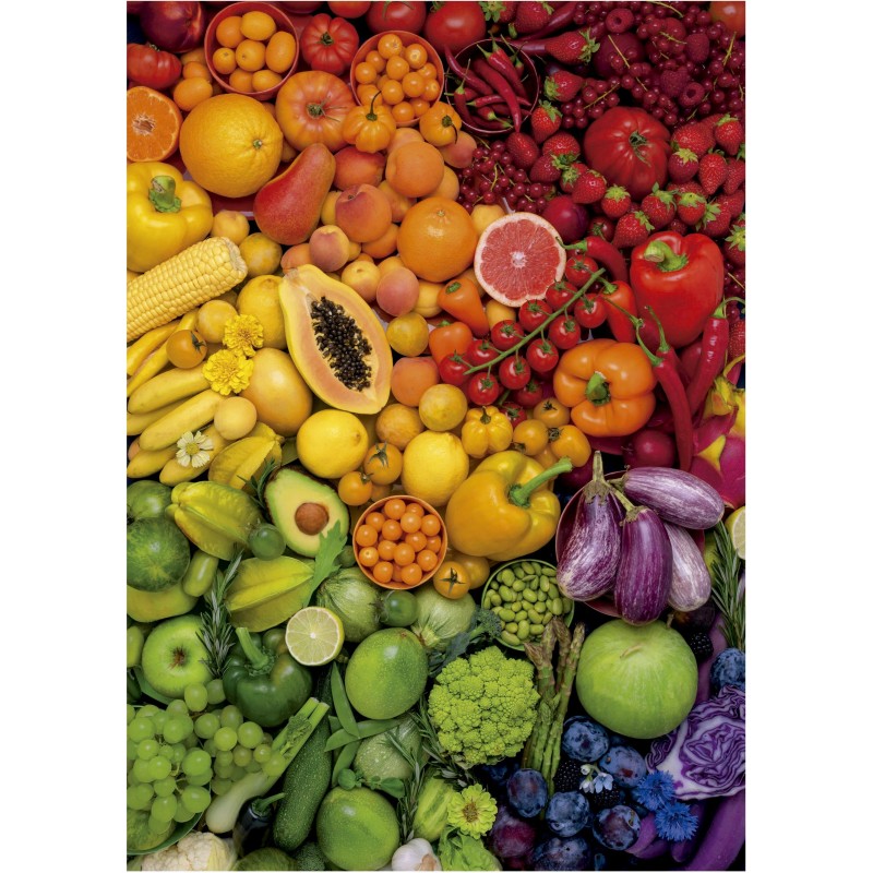 Puzzle 1000 piese Educa - Colorful Vitamines (Educa-20178)