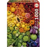 Puzzle 1000 piese Educa - Colorful Vitamines (Educa-20178)