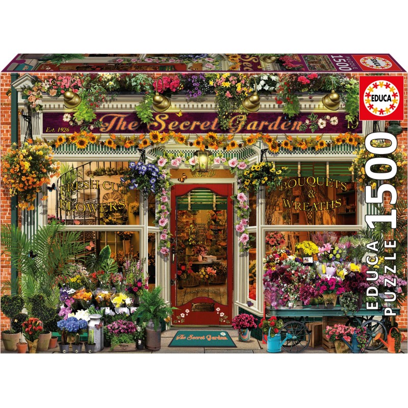 Puzzle 1500 piese Educa - The Secret Garden (Educa-19940)