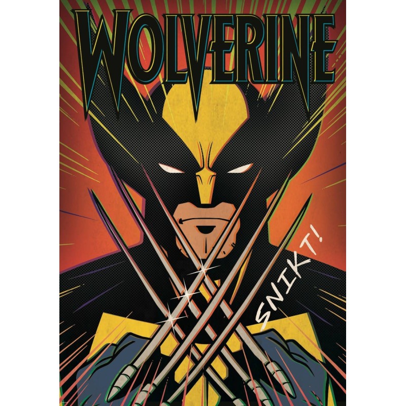 Puzzle 1000 piese Trefl - Wolverine (Trefl-10863)