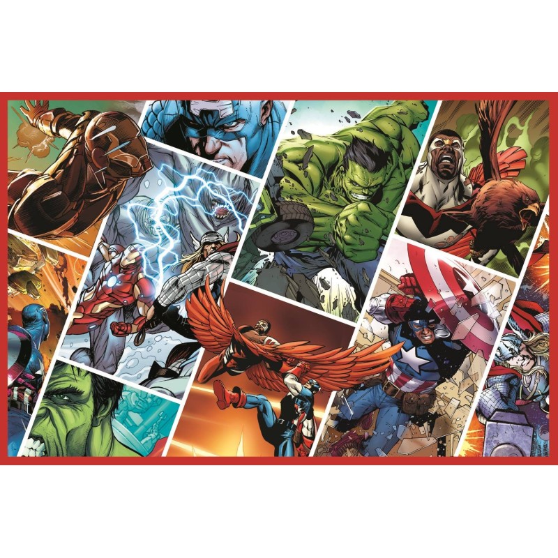 Puzzle 200 piese Trefl - Defenders of the world - Disney Marvel T (Trefl-13318)