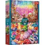 Puzzle 500 piese Trefl - Cosmos and crystals (Trefl-37499)
