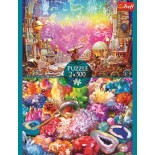 Puzzle 500 piese Trefl - Cosmos and crystals (Trefl-37499)