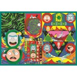Puzzle 250 piese Trefl - The Twisted World Of Rick And Morty (Trefl-13338)