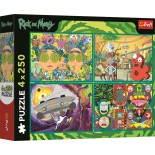 Puzzle 250 piese Trefl - The Twisted World Of Rick And Morty (Trefl-13338)