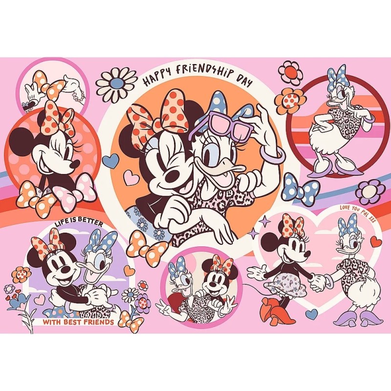 Puzzle 200 piese XXL Trefl - Minnie Mouse'S Habits (Trefl-13343)