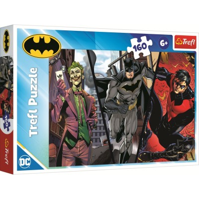 Puzzle 160 piese Trefl - Batman Ready For Action (Trefl-15425)