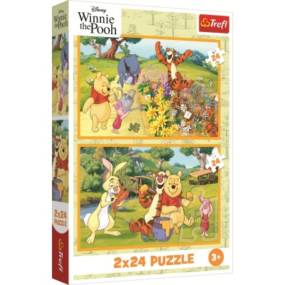 Puzzle 24 piese Trefl - Day In The Garden (Trefl-34436) 2