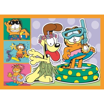 Puzzle 35 piese Trefl - Garfield Loves Lasagna (Trefl-34673)