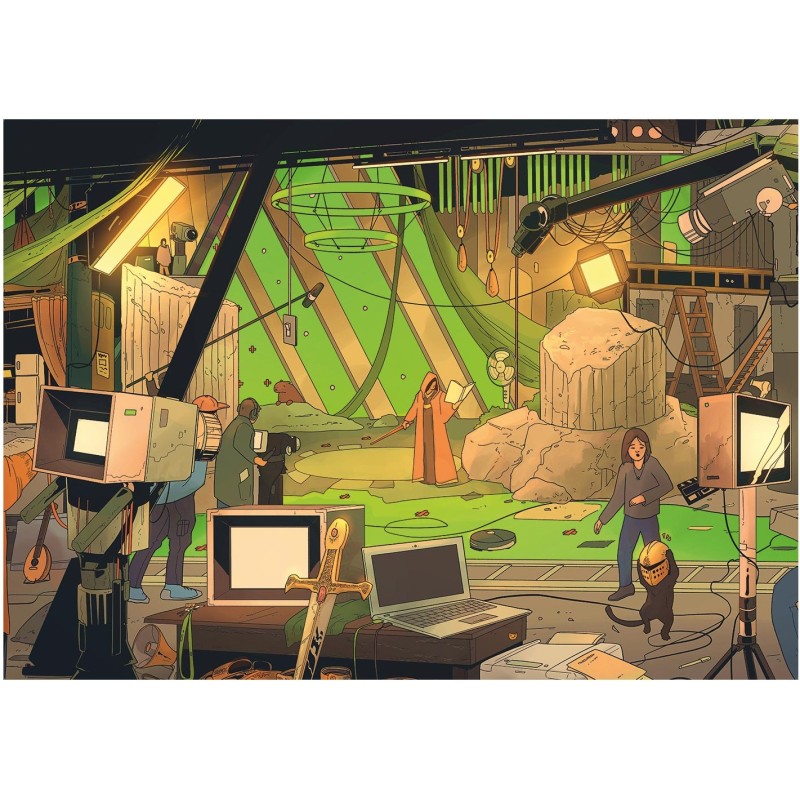 Puzzle 300 piese XXL Dino - Find 10 Objects - Movie (Dino-47231)