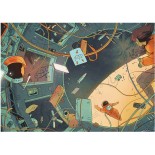 Puzzle 300 piese XXL Dino - Find 10 Objects - Space (Dino-47232)