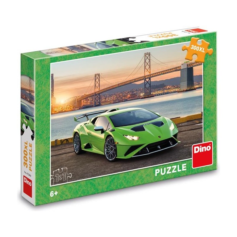 Puzzle 300 piese XXL Dino - Lamborghini (Dino-47238)