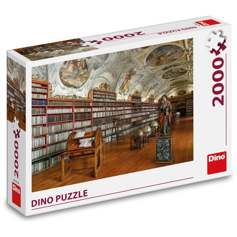 Puzzle 2000 piese Dino - Theological Hall Strahov (Dino-56126)