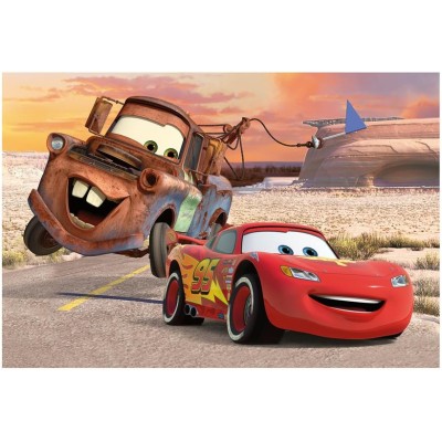 Puzzle 54 piese Dino - Mini-puzzle Cars (Dino-33121-CarsRouge) 2