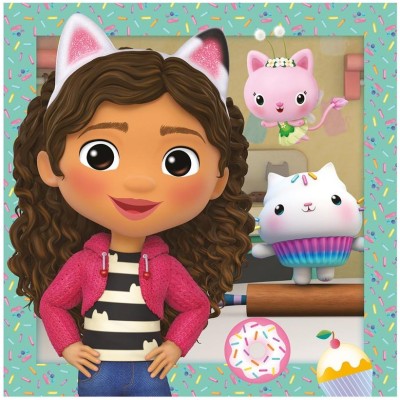 Puzzle 55 piese Dino - Gabby And Friends (Dino-33540)