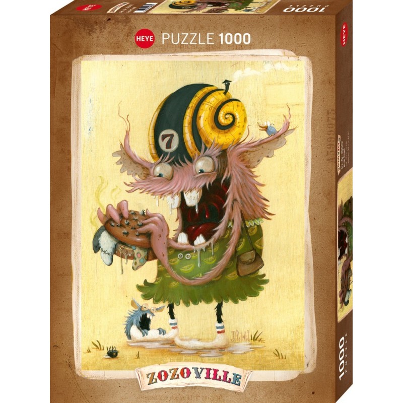 Puzzle 1000 piese Heye - Zozoville: Junk Food (Heye-30062)