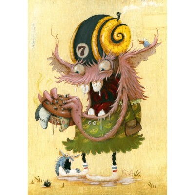 Puzzle 1000 piese Heye - Zozoville: Junk Food (Heye-30062) 2