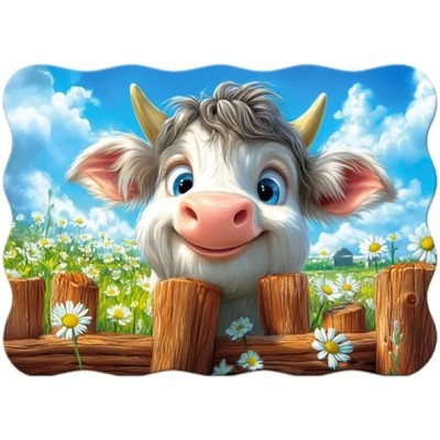 Puzzle 30 piese Castorland - Lovely Cow (Castorland-03839)