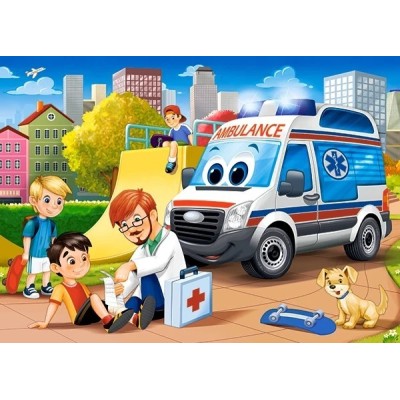 Puzzle 60 piese Castorland - First Aid (Castorland-066193)