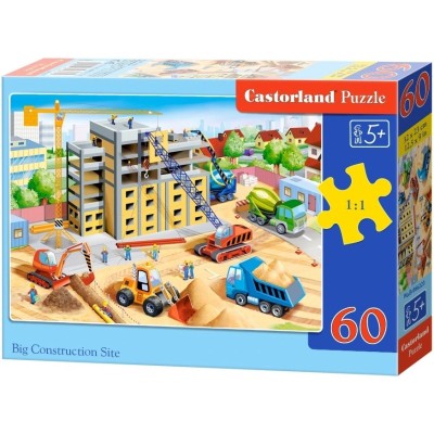 Puzzle 60 piese Castorland - Big Construction Site... 2