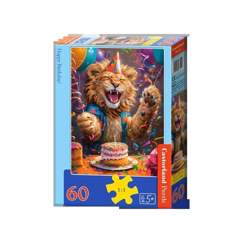 Puzzle 60 piese Castorland - Happy...