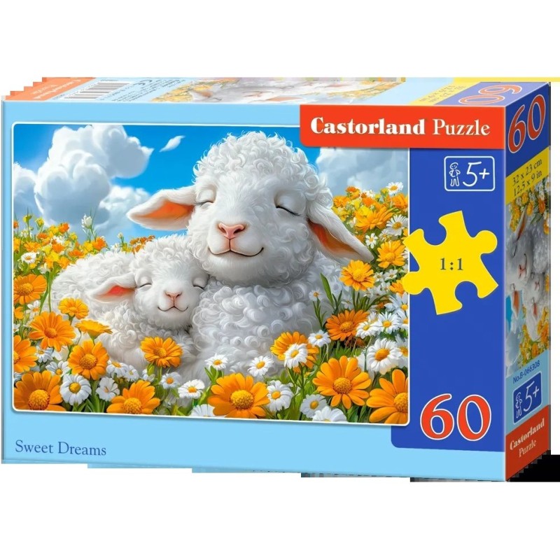 Puzzle 60 piese Castorland - Sweet...