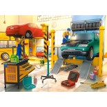 Puzzle 120 piese Castorland - Car Workshop (Castorland-13531)