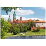 Puzzle 1000 piese Castorland - Wawel Royal Castle, Cracow, Poland (Castorland-102334)